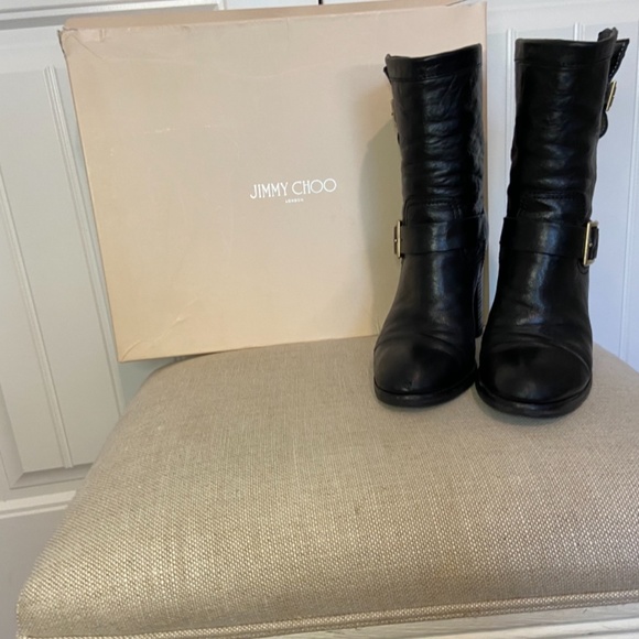 Jimmy Choo Motorcycle Boots - Picture 4 of 11